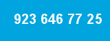 923 646 77 25 923 646 77 25